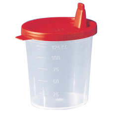 COM-TeX® Urinbecher mit Schnappdeckel