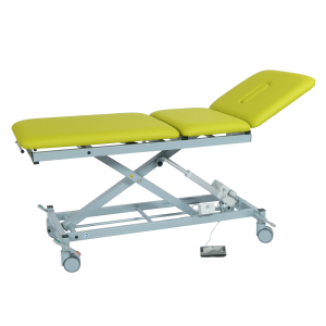 Dewert 3-teilige Behandlungs- und Therapieliege Serie DX1 Elektromotorisch, Gestell silber